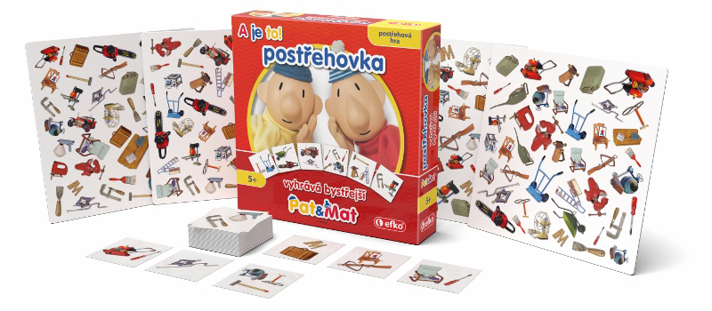 Pat a Mat postřehovka - hra